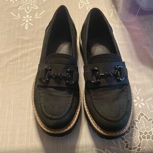 Black slip on loafers | 7